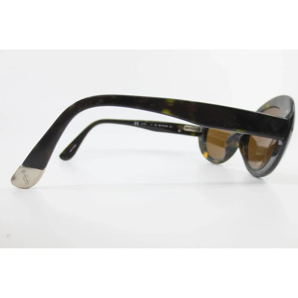 Juicy Couture Dark Tortoise Oval Sunglasses JU 500/S Y6 Brown Lens 50-19-135